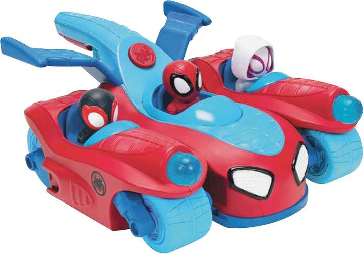Image du produit Spiderman Spidey 3-in-1 Fahrzeug Jet + 2 Motorräder