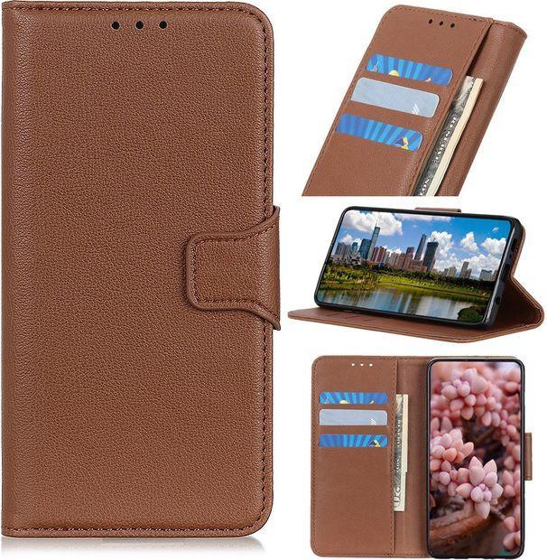 Produktbild MU Classic Litchi Leder Bookcover Series (Motorola Edge)