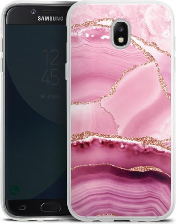 Produktbild DeinDesign Silikon Hülle für Samsung Galaxy J5 (2017) Handyhülle Case Smartphone Schutzhülle Glitzer Look (Samsung Galaxy J5 (2017))