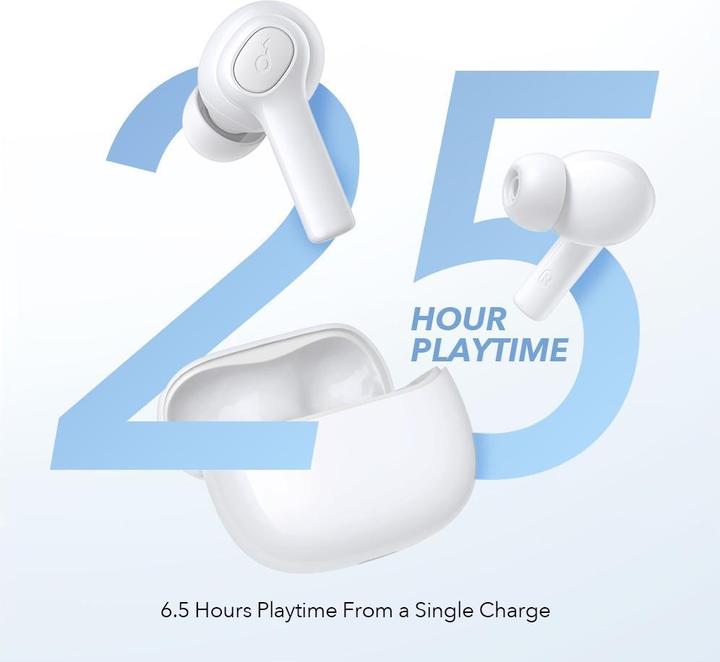 Image du produit soundcore EUFY R100 blanc (ANC, Sans fil)