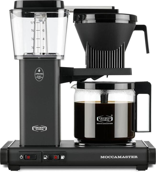 Actual product image Moccamaster Optio Matt Black