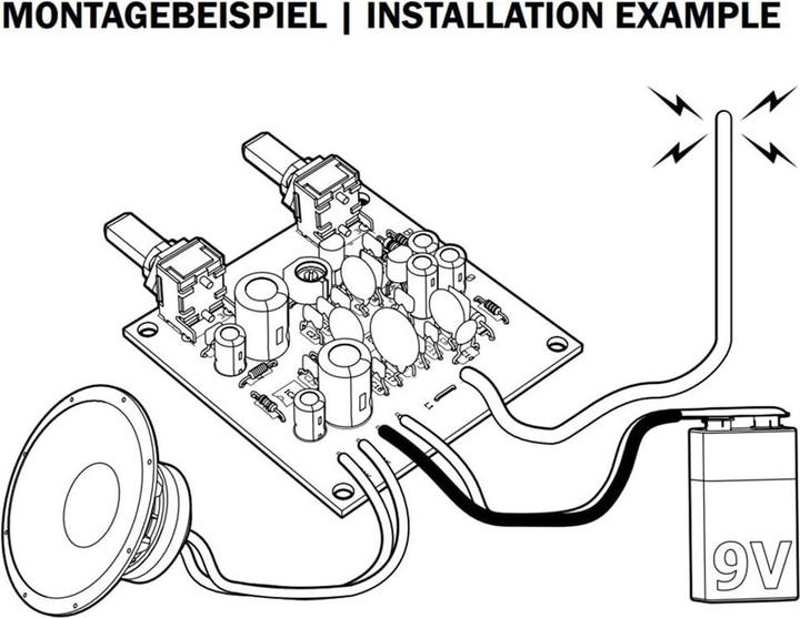 Produktbild Kemo FM Empfänger Bausatz B156N 9 V