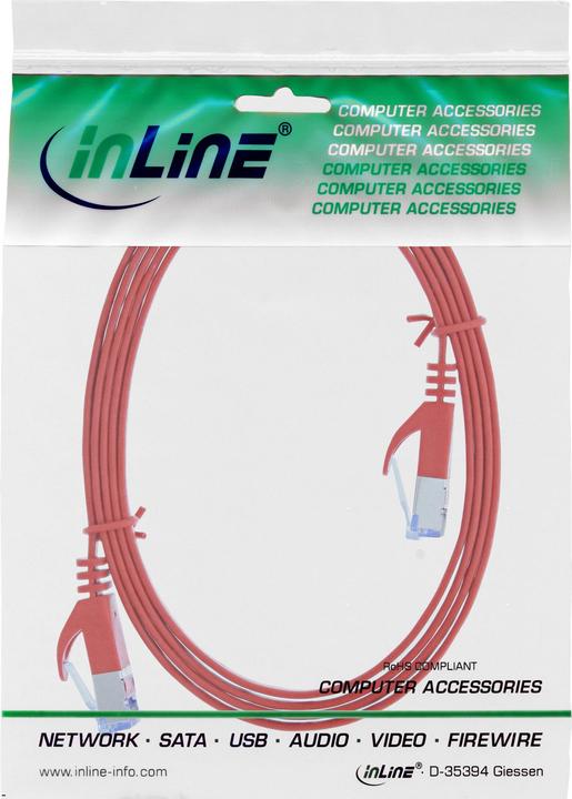 Immagine prodotto InLine Cavo patch RJ-45 (M) a RJ-45 (M) (U/FTP, PiMF, CAT6a, 2 m)