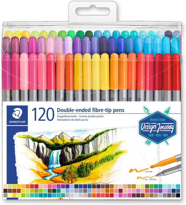 Actual product image Staedtler Design Journey (Multinational, 120 x)