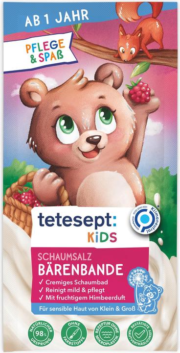 Immagine prodotto Tetesept Sale schiumogeno per bambini Bear Gang 25g (Sali da bagno)