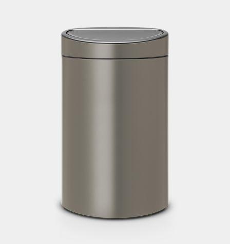 Produktbild Brabantia Mülleimer Touch Bin New,recycle, 23+10 L Platinum (33 l)