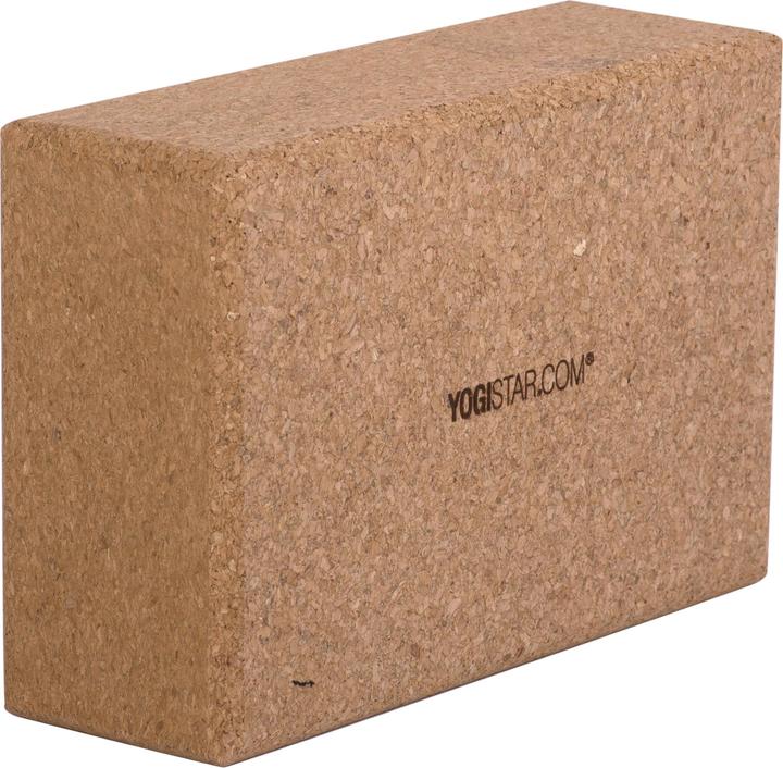 Actual product image Yogistar Yogablock Kork