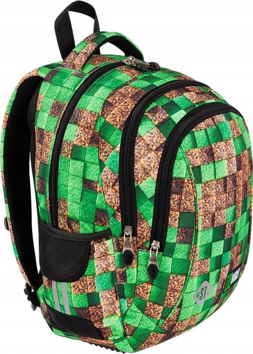 Image du produit Majewski Sac à dos 3 compartiments ST. DROITE BP-26 Cube de pixels (20 l)