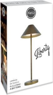 Image du produit GBC Lampe à poser Liberty en bronze (240 lm)