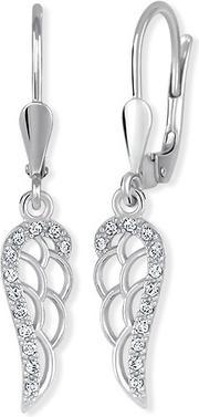 Actual product image Brilio Unique white gold earrings 745 239 001 01050 0700000