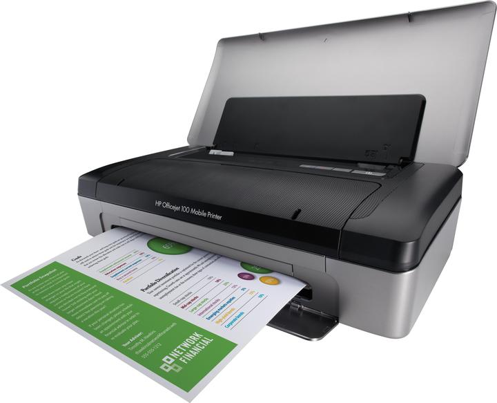 Produktbild HP OfficeJet 100 Mobile Printer (Tintenpatrone, Farbe)