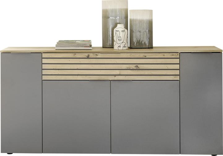 Produktbild HBZ-Meble HBZ Meble BZ 5110 Sideboard Holzwerkstoff Grau/Braun