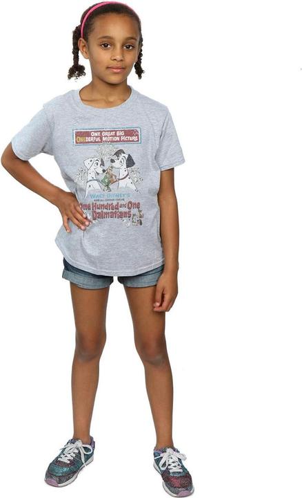 Produktbild Disney 101 Dalmatians Retro Poster TShirt Mädchen (140, 146)