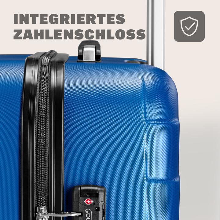 Produktbild Monzana Kofferset (105 l, Handgepäck (bis 50l), M (50 - 90l), L (90 - 115l))