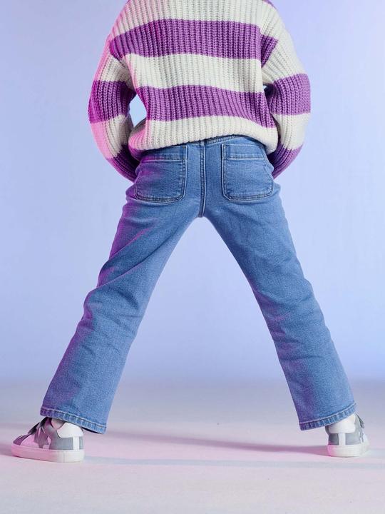 Image du produit Vertbaudet Mädchen Jeans mit ausgestelltem Bein (92)