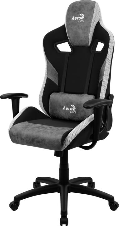 Immagine prodotto AeroCool COUNT Sedia da gioco universale AeroSuede Nero Grigio