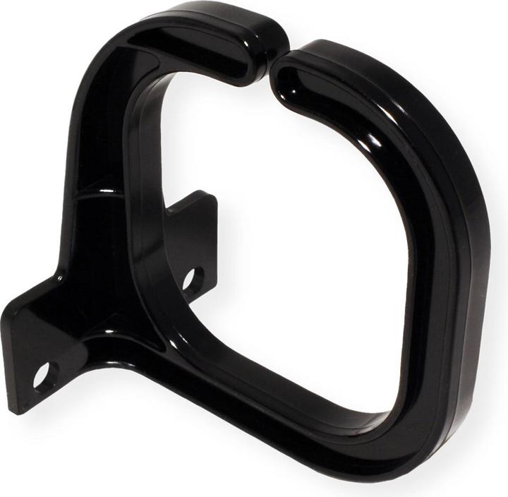 Actual product image Value Cable eye, 80×80 mm, plastic, black (Antenna cable)
