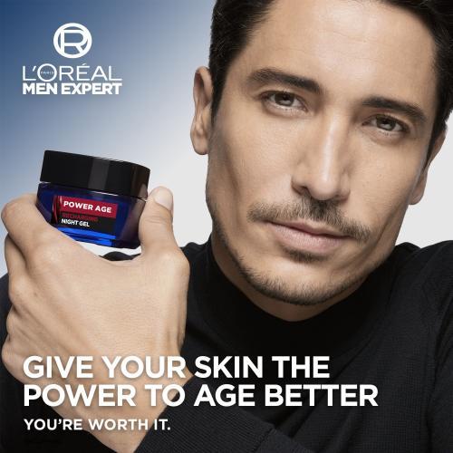 Produktbild L'Oréal Paris Men Expert Power Age Recharging Night Gel (50 ml, Gesichtsgel)