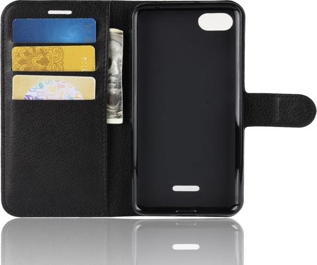 Produktbild MU Classic Litchi Leder Bookcover Series (Xiaomi Redmi 6A)