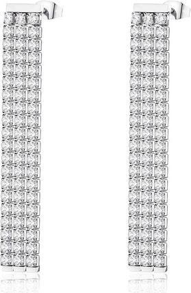 Brosway Luxurious sparkling earrings with zircons Desidery BEIE001