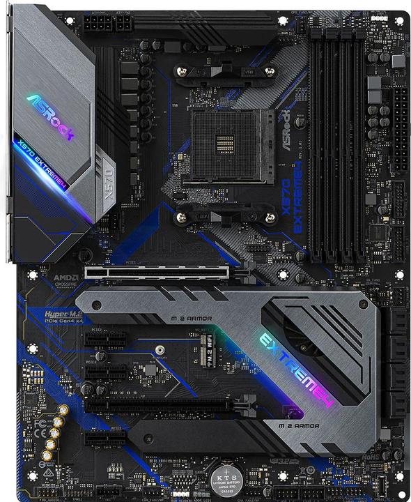 Produktbild AsRock X570 Extreme4 (AM4, AMD X570, ATX)