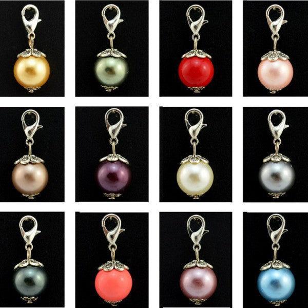 Immagine prodotto Hermex Ciondolo Charm per Thomas Sabo / Bracciale Pandora - Bianco (Acciaio inossidabile)