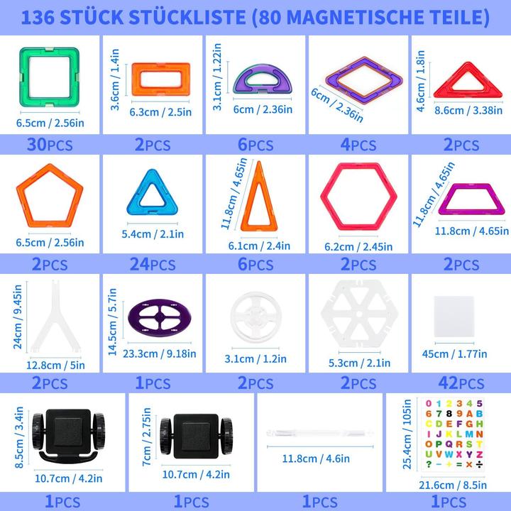 Produktbild Theefun Magnetische Bausteine