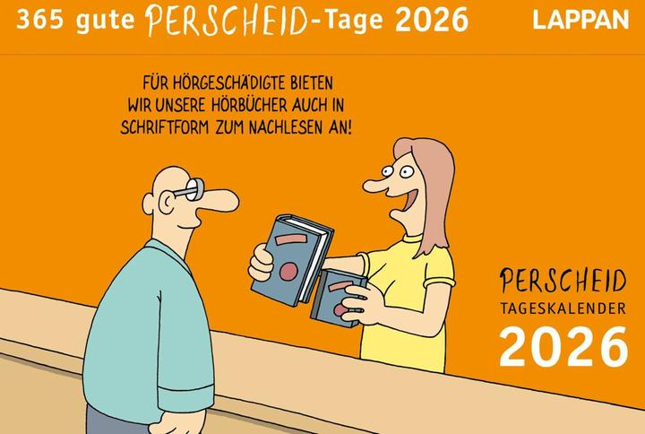 Immagine prodotto 365 gute Perscheid-Tage 2026: Tageskalender (Tedesco)