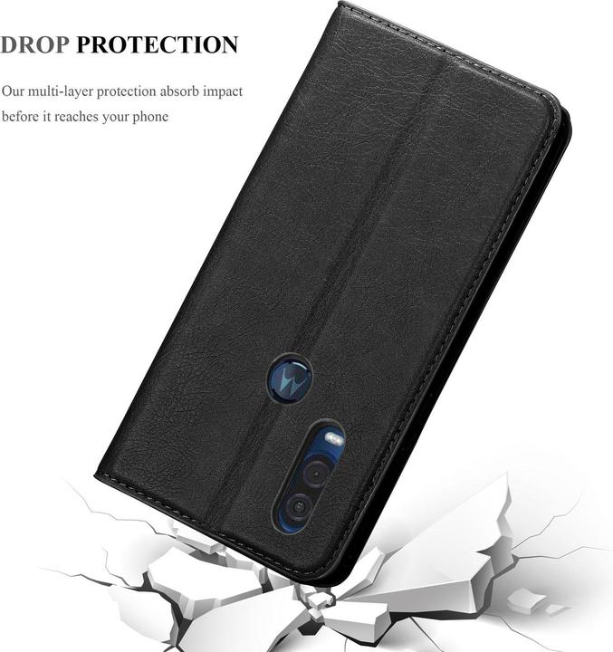 Immagine prodotto Cadorabo Copertina magnetica invisibile del libro (Motorola One Vision)