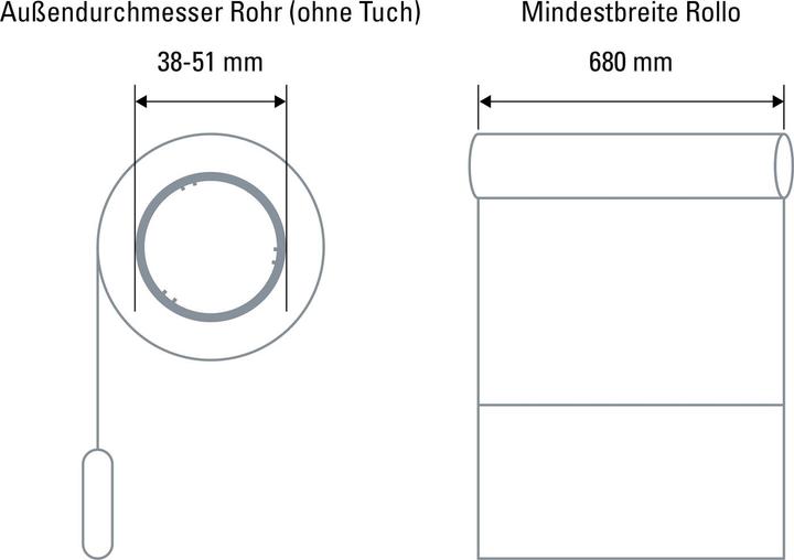 Actual product image Eve MotionBlinds upgrade kit for roller blinds (HomeKit)