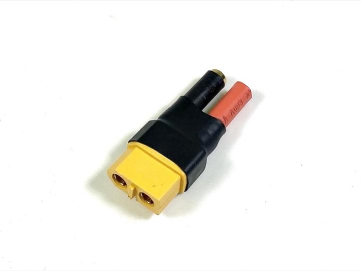 Actual product image Absima Adapter 4mm Banane (W) auf XT60 (M) Kompakt-Version