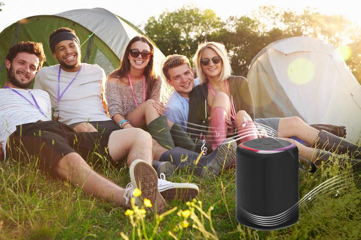 Immagine prodotto Gembird ALTOPARLANTE BLUETOOTH/NERO SPK-BT-LED-08S