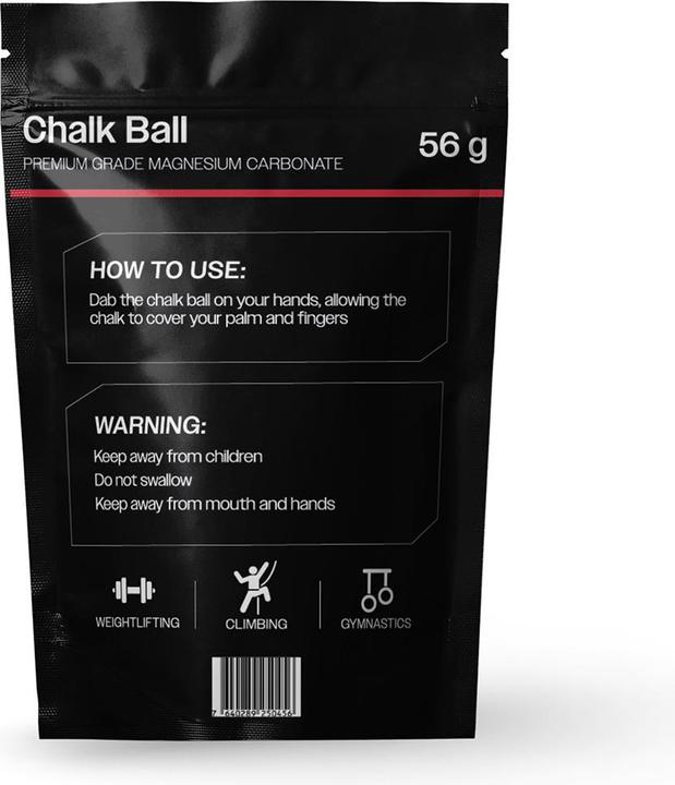 Actual product image Gladiatorfit Magnesia ball "Chalk Ball" 56 g