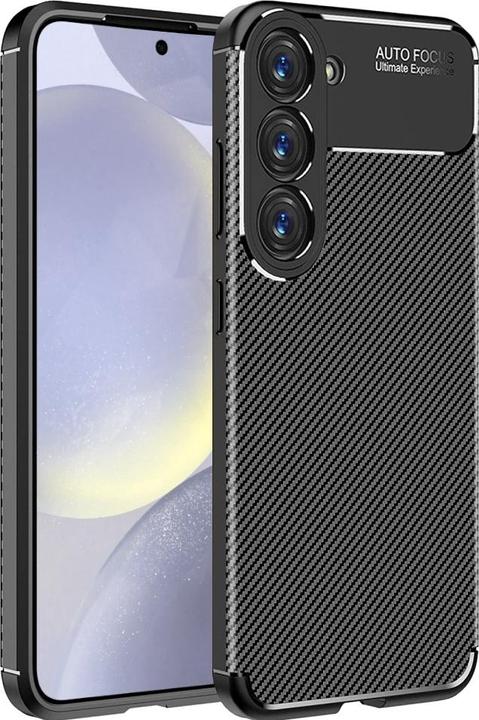 Image du produit Screenguard Étui de conception en carbone (Samsung Galaxy S24+)