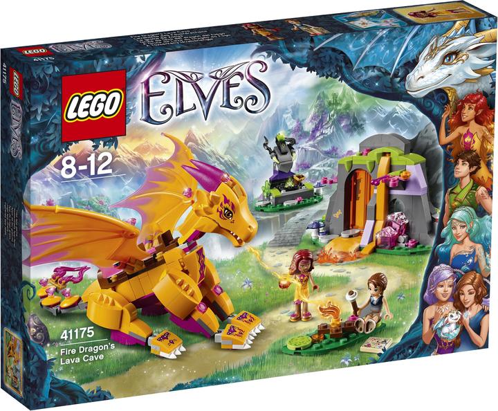 Produktbild LEGO Elves Lavahöhle des Feuerdrachens (41175)
