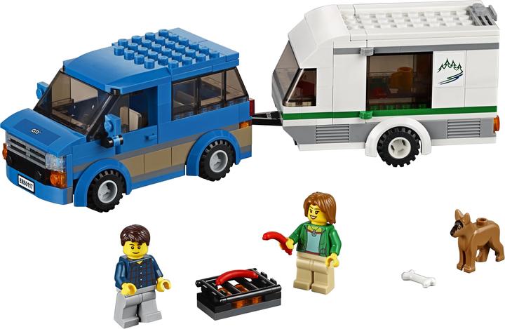 Immagine prodotto LEGO City Furgone e caravan (60117, LEGO City)