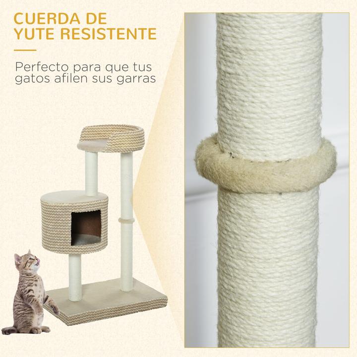 Produktbild Jamb Katzenbaum (96 cm, Beige+Kaffee)