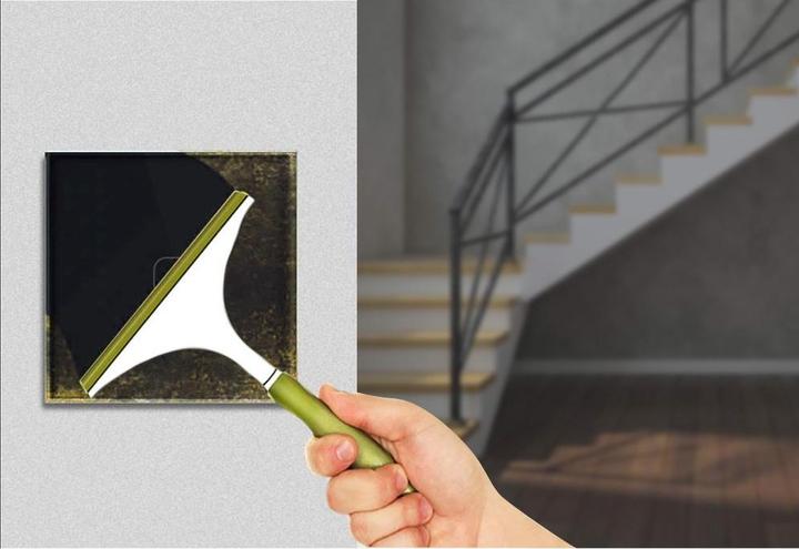 Actual product image Maclean Touch switch, light switch, cross switch, wall switch, staircase switch with colour change, LED H