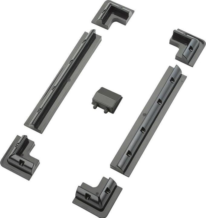 Produktbild Voltima 7-teiliges langes Befestigungs-Komplettset für Solarinstallation (Schwarz)