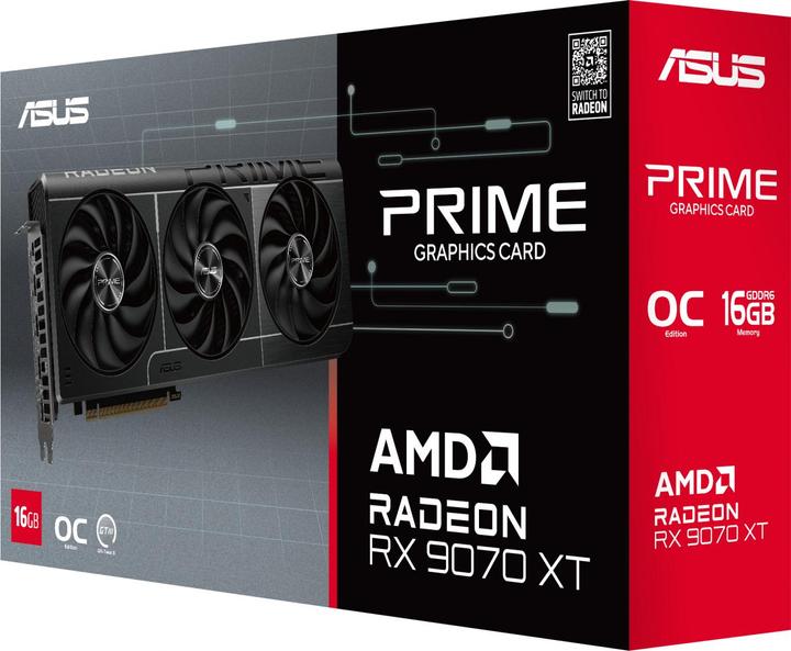 Produktbild ASUS PRIME RX 9070 XT OC (16 GB)