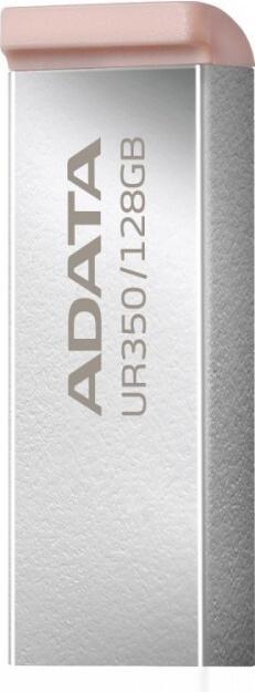 Image du produit Adata Pendrive UR350 USB3.2 Gen1 métal marron (128 Go, USB-A)