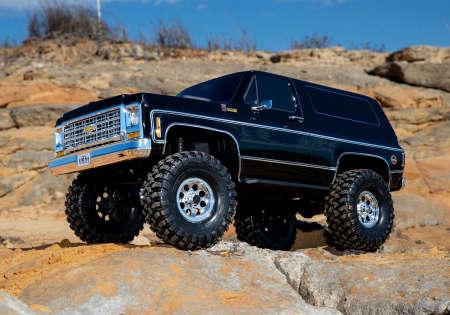 Image du produit Traxxas TRX-4 79 Chevy Blazer noir 1/10 Crawler RTR Brushed, Clipless, sans batterie ni chargeur (RTR Prêt à fonctionner)