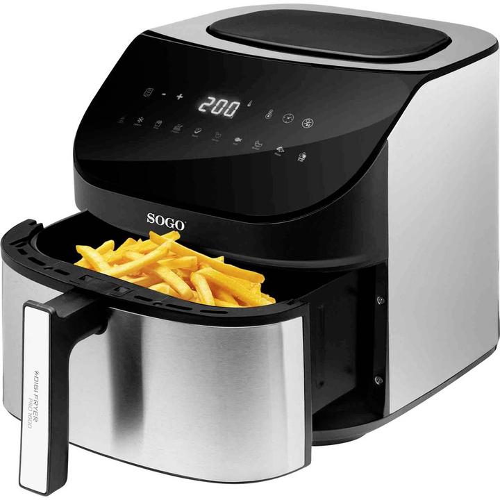 Produktbild Sogo AIR FRYER 8 LITRE S/S BODY, DIGITAL CONTROL-1700W