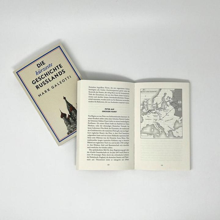 Image du produit Die kürzeste Geschichte Russlands (Allemand, Stephan Pauli, Mark Galeotti, 2022)
