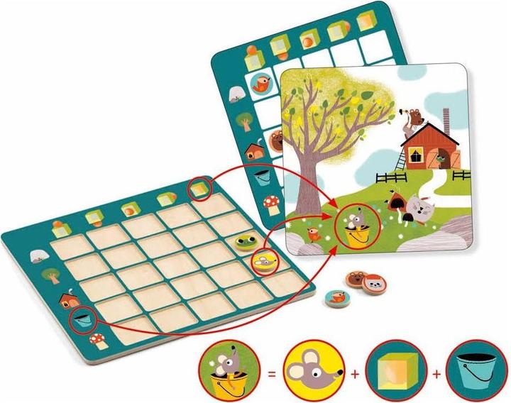 Image du produit Djeco Eduludo Topologix (Allemand, Français, Italien, Anglais)