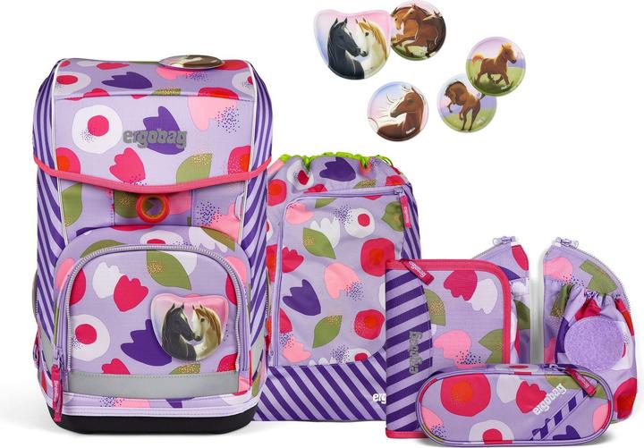 Produktbild Ergobag Schultaschen Set CUBO Light - BlütenzauBär (19 l)
