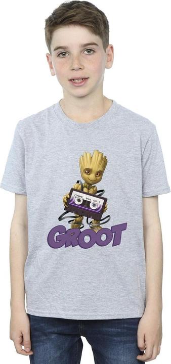 Produktbild Guardians of the Galaxy Groot Casette TShirt Jungen (140, 146)