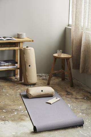 Image du produit Nordal YOGA bolster, large, round, beige