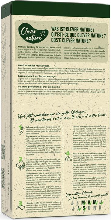 Produktbild Schweizer Kräuterduft-Rasen (Rasensamen)