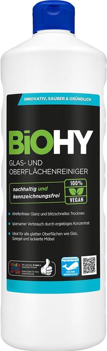 Image du produit Biohy Reinigungsmittel-Set mit Glas-, Allzweck- & Bodenreiniger für Wischroboter, 100% vegan